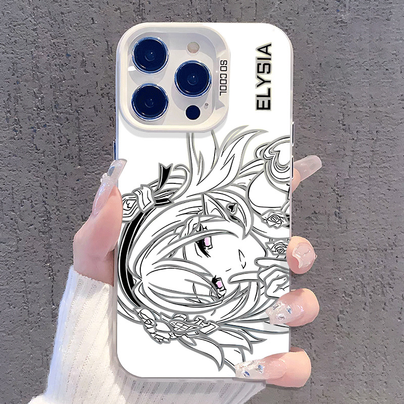 Ốp lưng tương thích Oppo Realme Xiaomi hình Elysia Honkai Impact 3 có hiệu ứng IMD IT579