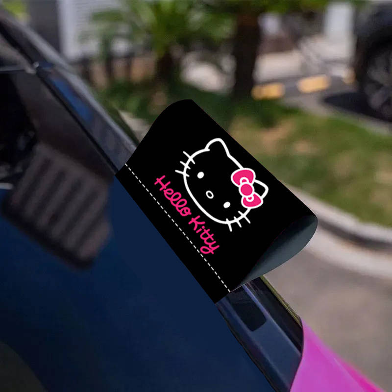 Hello Kitty Pikachu Car Washed Mark Label Lego Lego Car Body Sticker Creative Electric Car Cute Wate