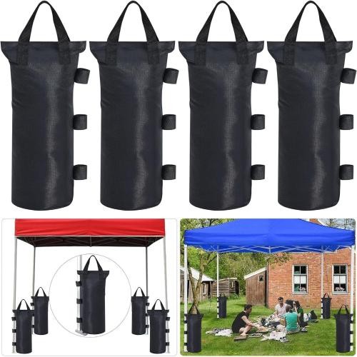 4Pcs Canopy Weights Sandbags for Gazebo Legs for Outdoor Furniture Carport