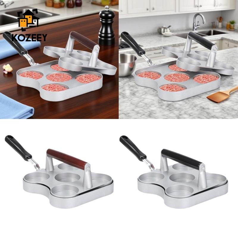 Hamburger Patty Maker Hợp kim nhôm Sandwich Thịt Patty Smasher Burger Smasher cho nhà bếp chay