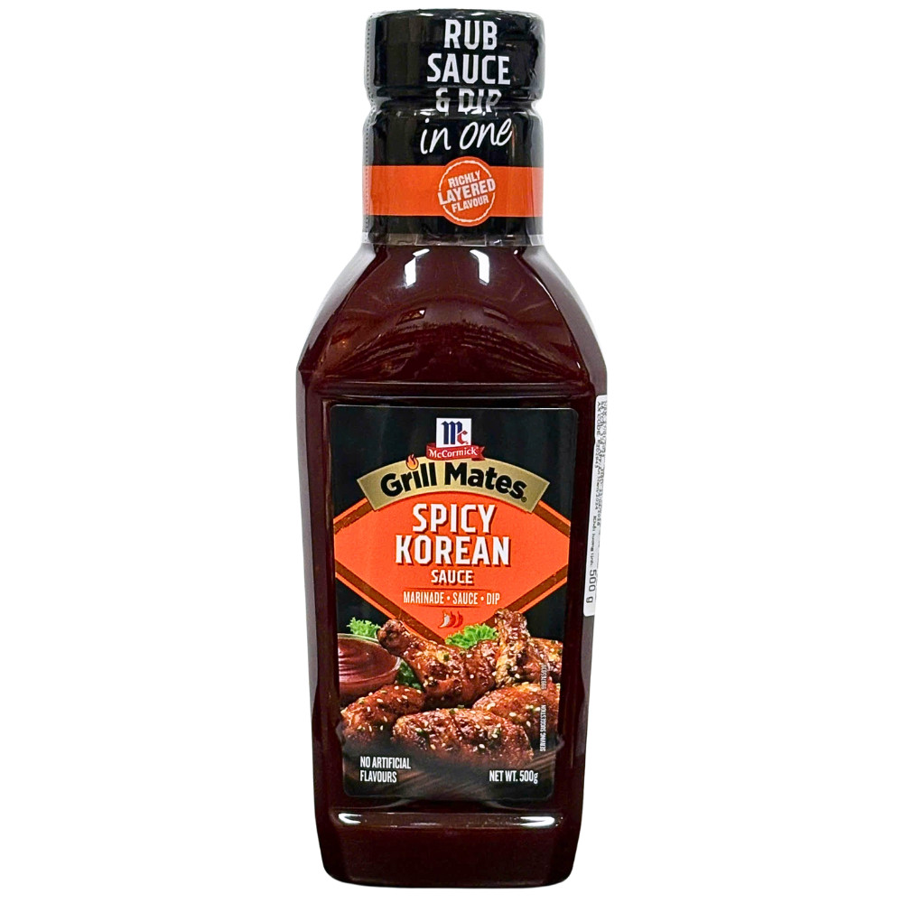 Sốt ướp chấm BBQ McCormick Grill Mates vị cay Hàn Quốc Spicy Korean 500G