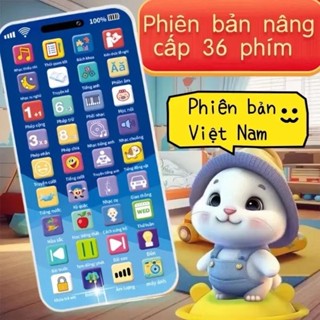 Điện thoại đồ chơi trẻ em Nội dung giáo dục phong phú. Bài hát thiếu nhi Việt Nam Đèn LED nhạc sống động Anbebe