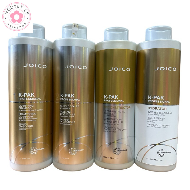 Bộ phục hồi 4 bước JOICO K PAK HAIR REPAIR System 1000mlx4 NL
