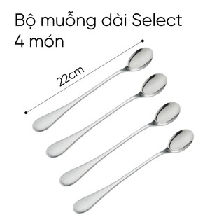 Viners - Bộ Muỗng Dài Select - 4 Cái