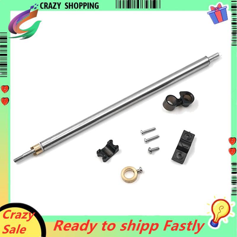 FT011-12 Ống Thép Lắp Ráp Trục Kim Loại Phụ Tùng Linh Kiện Cho FT011 RC Thuyền Cao Tốc Phụ Kiện