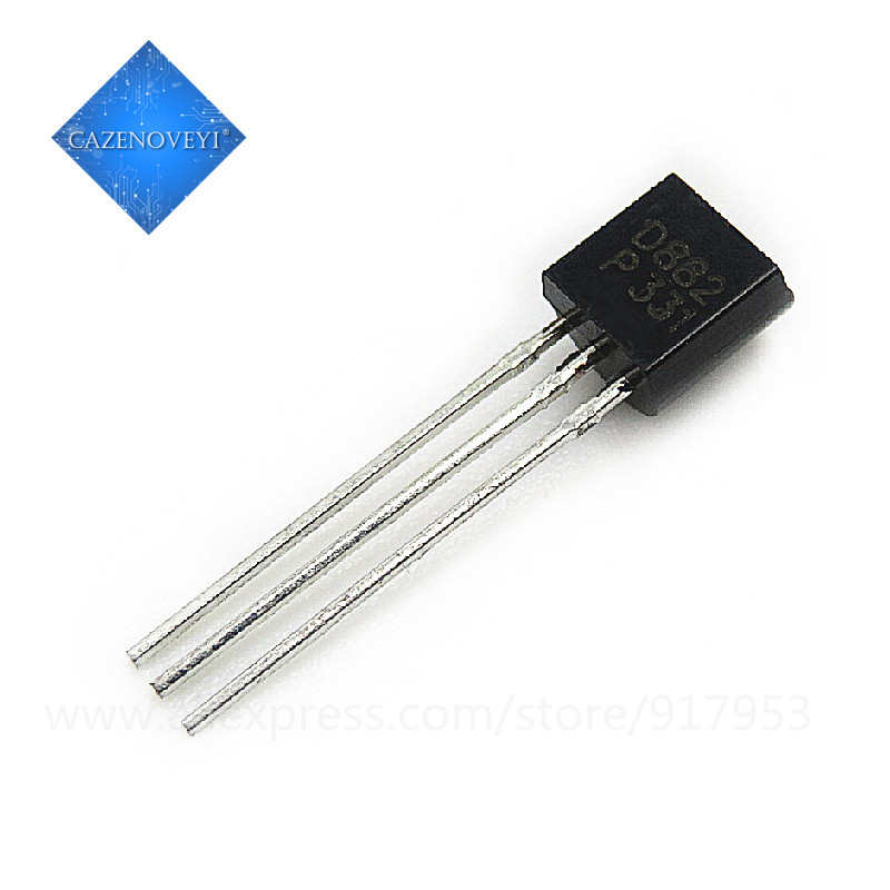 Chip 5 mảnh 2SD882P D882P TO-92L