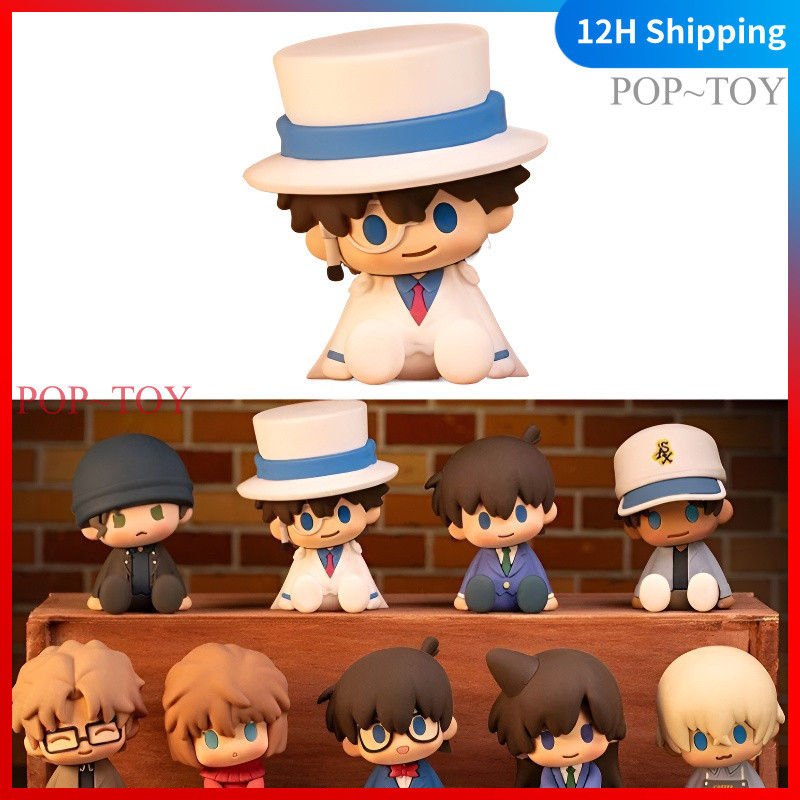 POTEPOTTE-R Detective Conan blind box Figures collectible figurine decorative gift bandai đồ chơi bú