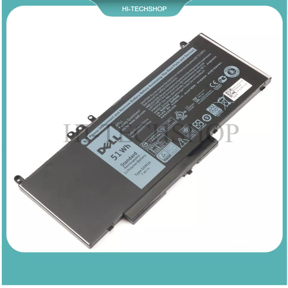 ⭐ [ZIN] Pin Laptop Dell Latitude E5250 E5450 E5550 E5270 E5470 E5570 G5M10 Battery
