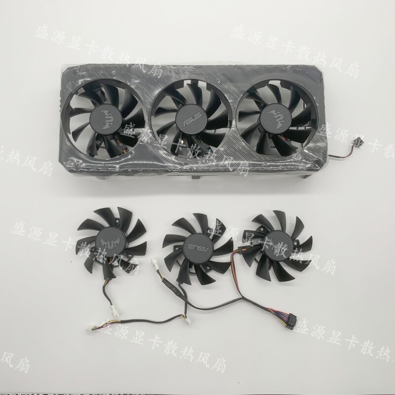 ASUS / ASUS RX5700 RX5700 XT TUF GTX1660S 1660 Card Đồ Họa Silent Original Fan