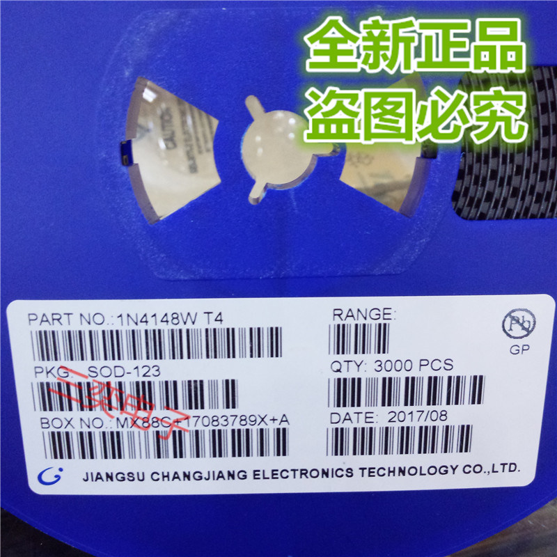 1N4148W 1N4148WS T4 In lụa SOD123 1206 Patch Diode Original Authentic Sanyi