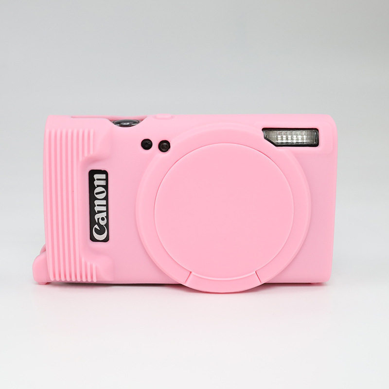 Thích hợp cho hộp đựng silicon Canon ixus285 Túi đựng máy ảnh IXY650 / ELPH360 Vỏ bảo vệ cao su mềm 