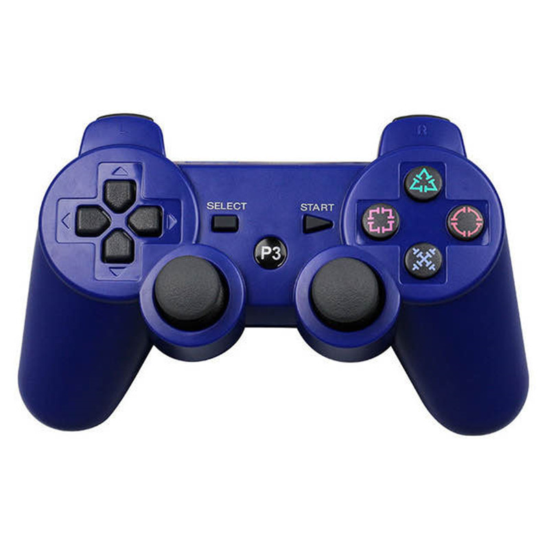Bộ điều khiển không dây PS3 Tay cầm chơi game Bluetooth Rung kép Cần điều khiển 6 trục cho bảng điều