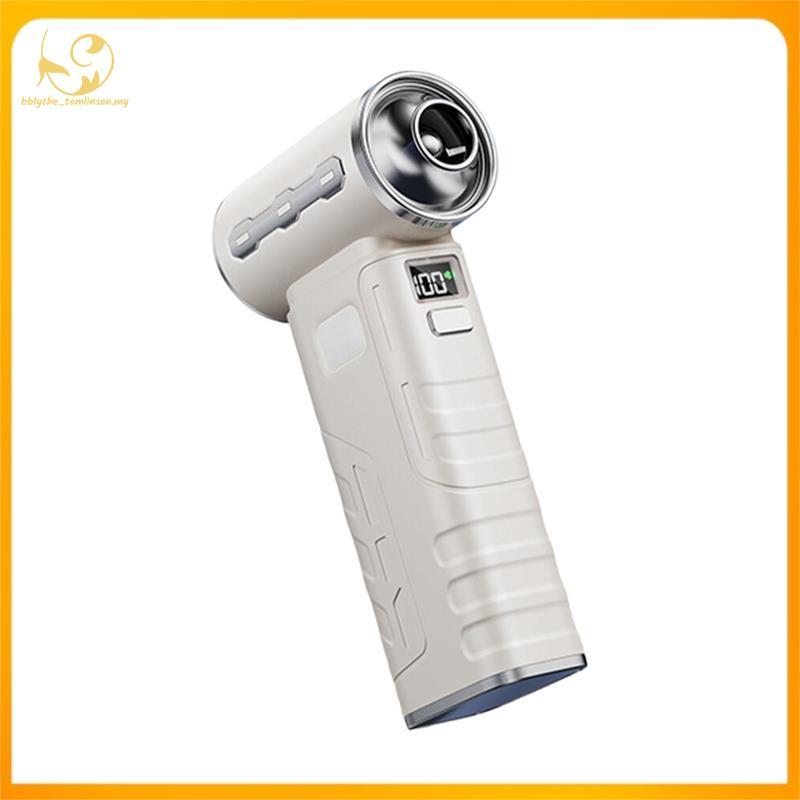 Máy thổi tốc độ cao Ultra Turbo Fan Jet có màn hình pin Máy thổi tiếng ồn thấp màu trắng