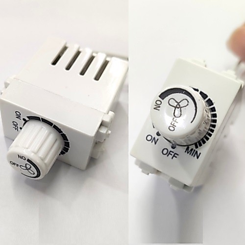 [1000W] Dimmer điều chỉnh tốc độ quạt 1000W, chiết áp quạt trần, chỉnh tốc độ quạt