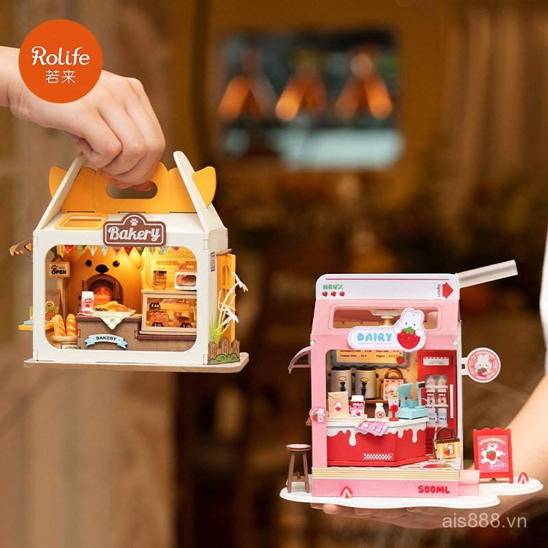 BDAS [Cash commodity and quick delivery]If it comes, it comes DIY Miniature house model, handmade bu