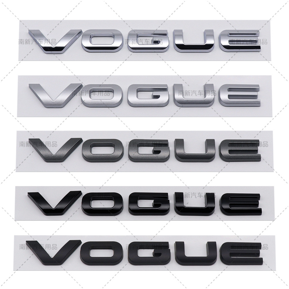 3D ABS VOGUE SE Chữ Biểu Tượng Xe Hơi Phù Hợp Với Range Rover Executive LWB Thân Sau Huy Hiệu Cổng S