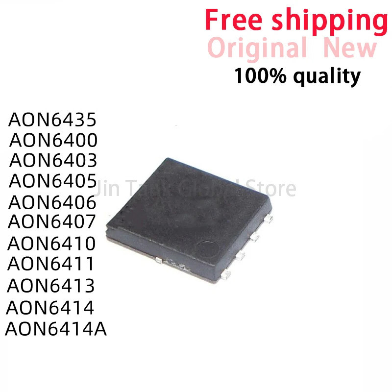 5 CÁI AON6403 AON6411 AON6413 AON6435 AON6500 AON6502 AON6504 AON6508 AON65212 DFN5 MOS Chip ic