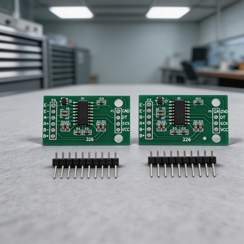 HX711 ADC Module Tăng 32 / 64 / 128 Tiêu thụ điện năng thấp < Miếng hàn 1,5mA