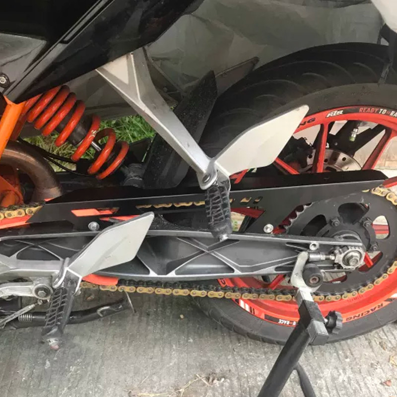 Phía Sau Xích Xích Bảo Vệ Bùn Fairing Cowl Cho KTM Duke 125 200 390 Duke125 Duke200 Duke390 2011 201