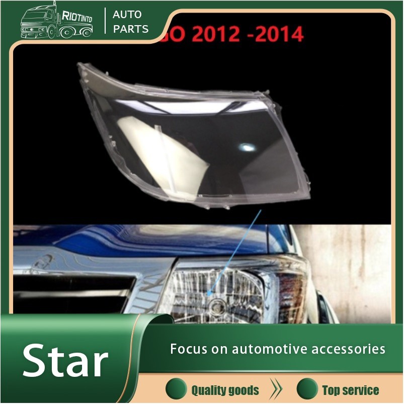 1 BỘ Dành Cho Xe Toyota Hilux VIGO 2012 2013 2014 Đèn Pha Nắp / Đèn Pha Trong Suốt Ống Kính Bao Toyo