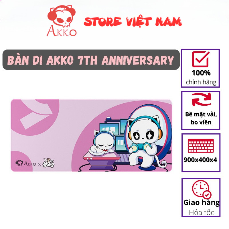 Bàn di AKKO Akko 7th Anniversary XXL
