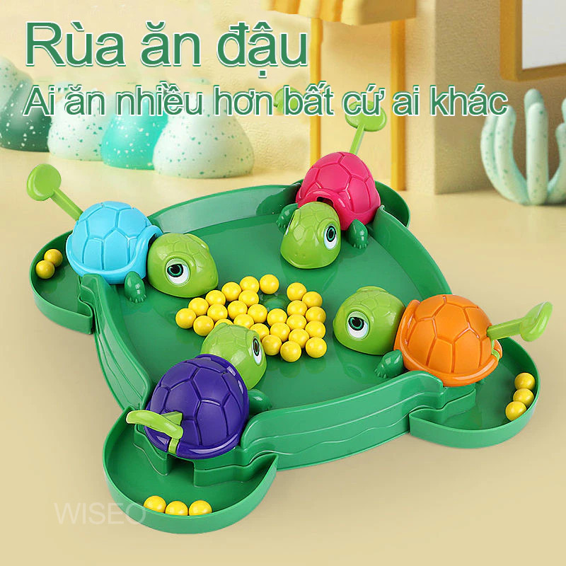 WISLEO Đồ chơi rùa Pacman tương tác Dục Sớm Cho Bé Trò Thú Vị Cho Cả Gia Đình | Gấu Pink