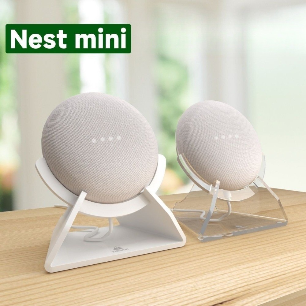 Dành Cho Google Nest Mini (Thế Hệ Thứ 2) và Home Mini (Thế Hệ 1) Loa Để Bàn Giá Đỡ, 1 Gói Loa Acryli