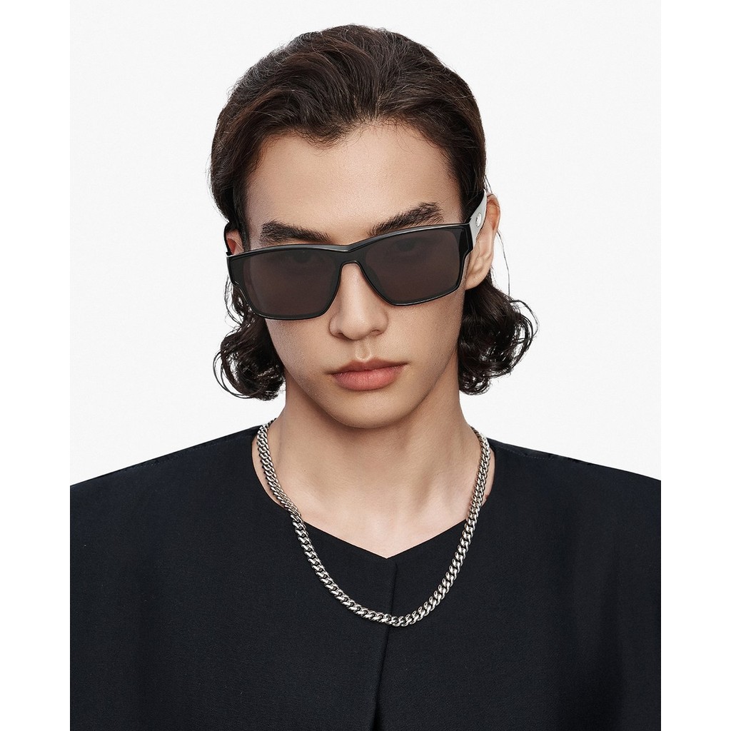 MUJOSH - Kính mát unisex gọng vuông thời thượng MJ12SM1595-GYC3