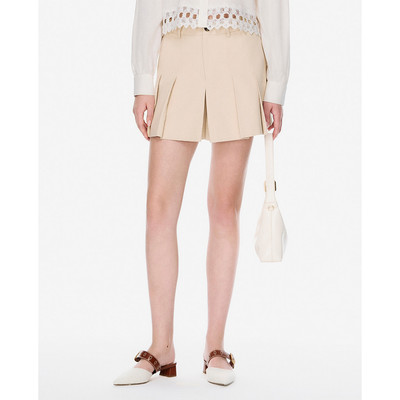 GIGI - Quần short nữ ống rộng xếp li thời trang_G3402S251457-01