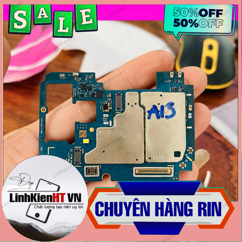 Main Xác Samsung A13 - Main Hư Nguồn - Main Phế Lấy Linh Kiện Sữa Chửa