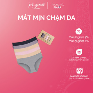 [QUẦN LÓT TIẾT KIỆM] COMBO 6 quần lót lưng vừa, chất vải sợi sồi kháng khuẩn/thun lạnh mịn mát | CORÈLE 02268 / 02169
