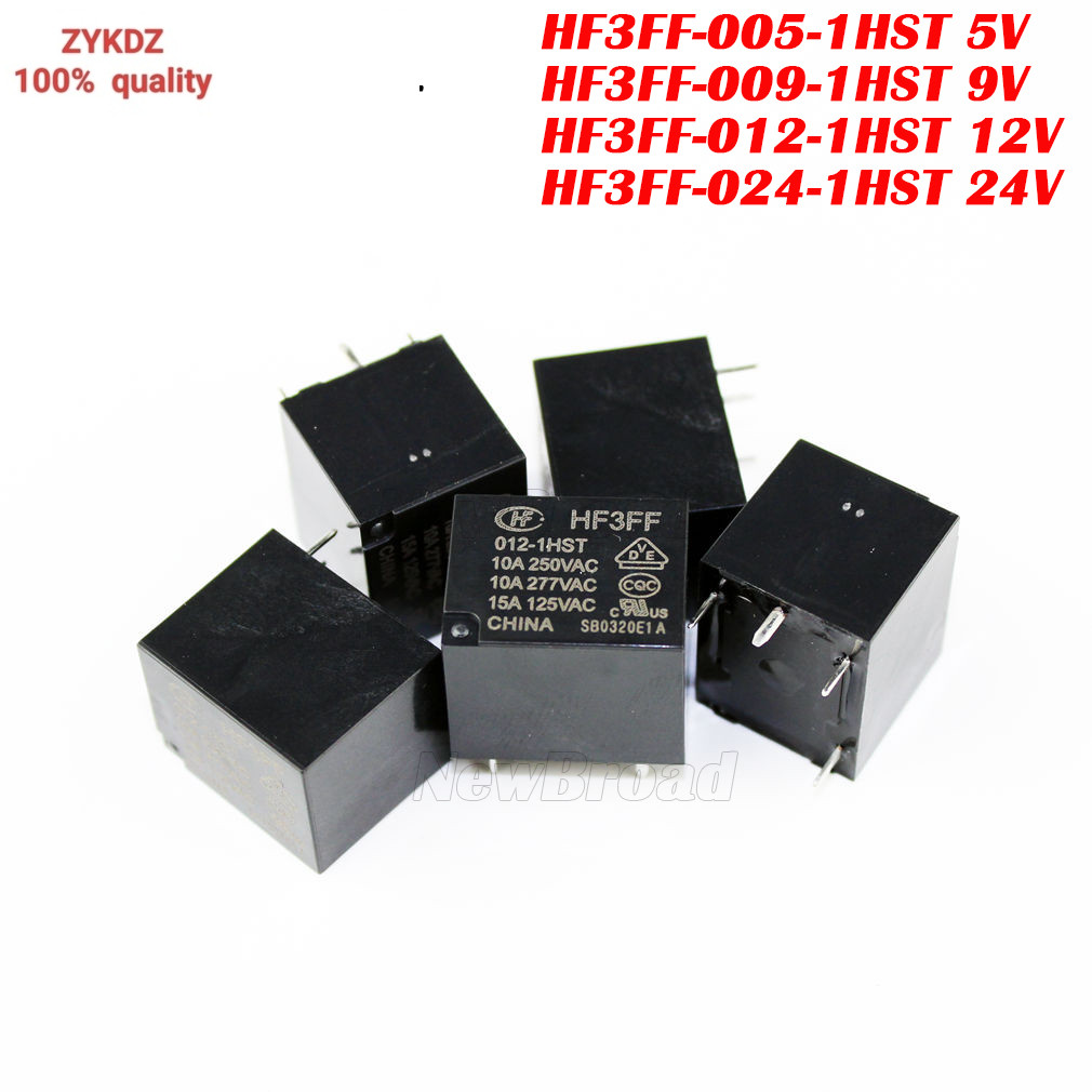 Chip chính hãng ICIC5PCS Rơle HF3FF-005-1HS HF3FF-009-1HS HF3FF-012-1HS HF3FF-024-1HS HF3FF 005-1HST