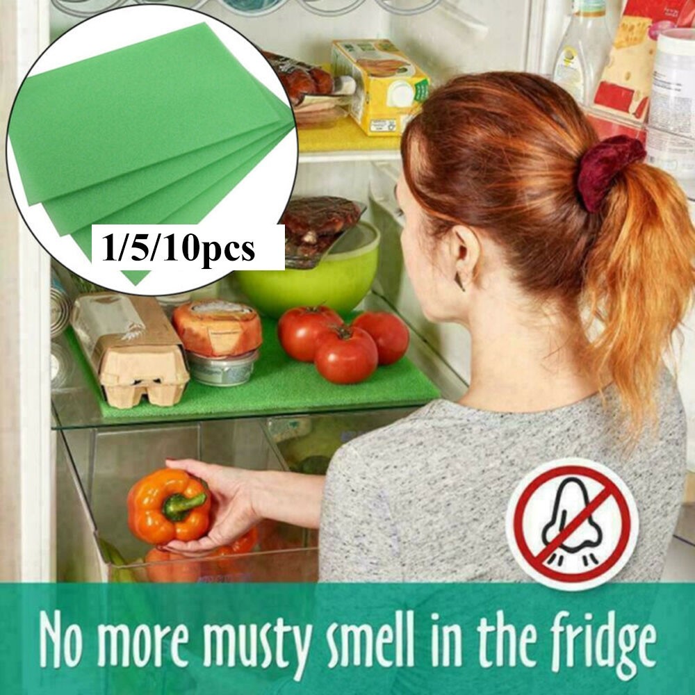 [DOLLDOLL-VN]Practical Sponge Liner for Refrigerator, Prevents Odor and Bruises, Materials