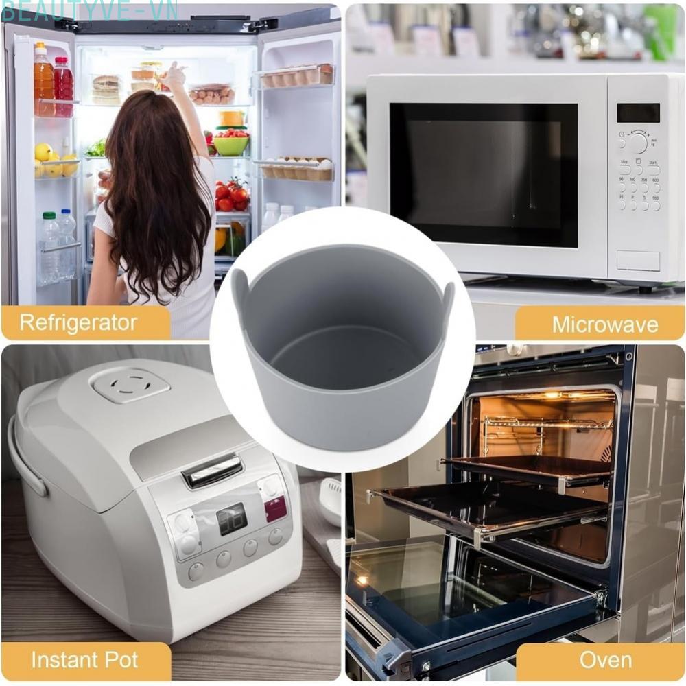3 Pack Reusable Silicone Egg Poacher for Air Fryer Oven Microwave Food Safe Tool