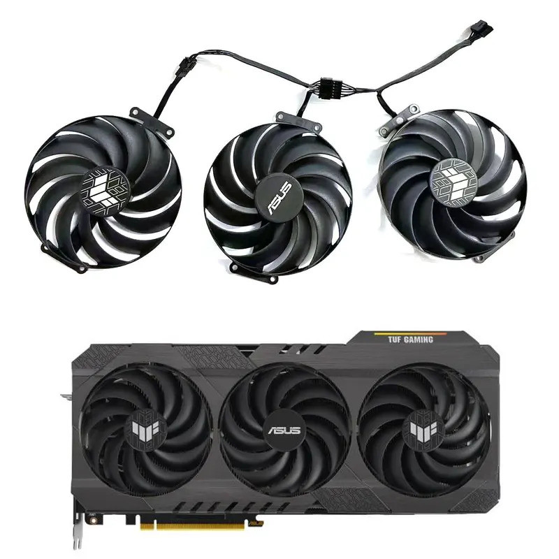 * 98MM 7PIN DC 12V 0.45A Quạt GPU Cho ASUS TUF RTX 4090 4070 Ti SUPER GAMING OG OC card đồ họa FD100
