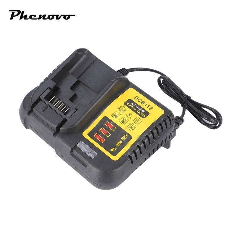 Bộ sạc đa năng DCB112 Thay thế sạc nhanh cho cờ lê máy khoan điện