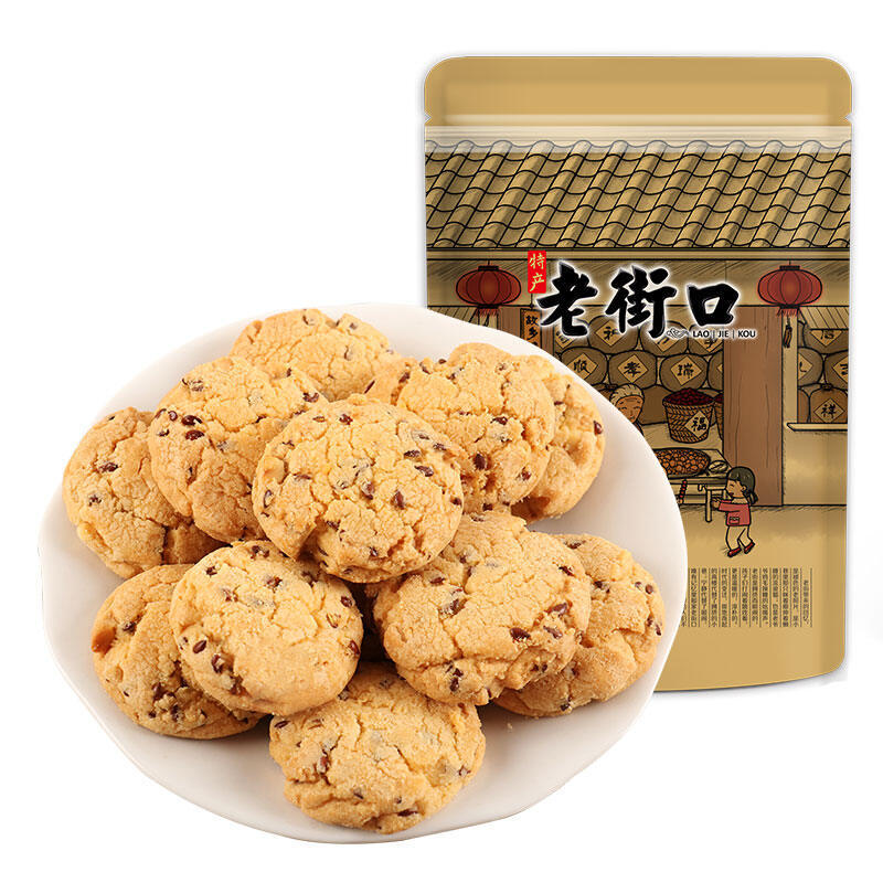 Lao Jiekou | Bánh quy bánh ngọt ăn sáng truyền thống Trung Quốc 0g