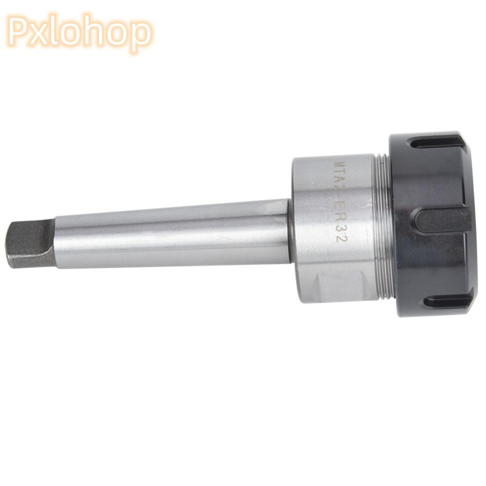 PXLHOP Morse Taper Shank Chuck, Thép tốc độ cao ER32 Collet Chuck ER32 Collet, Giá đỡ dụng cụ CNC Mo