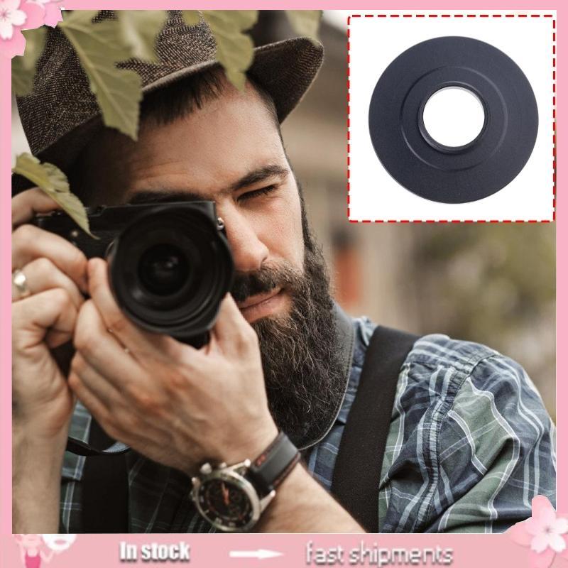 17mm Threaded Lens Adapter Collar Precise Machined Aluminum For Filters