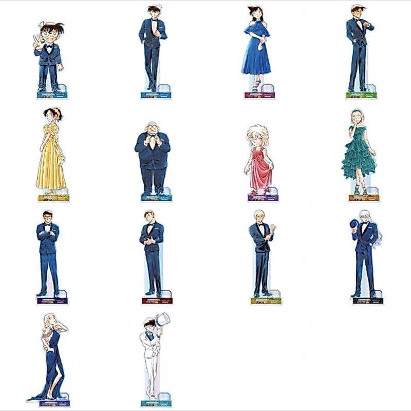 Triển lãm kỷ niệm 30 năm Thám tử Conan Acrylic Standee - Conan, Haibara Ai, Amuro Tooru