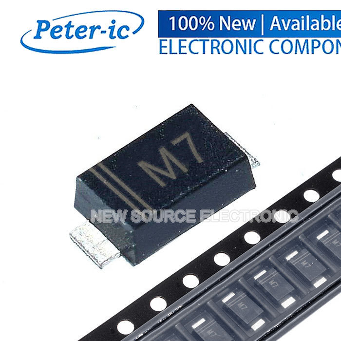 (50-200 Chiếc) Diode Chỉnh Lưu Transistor 1N4007 M7F / M7 SMAF SMD