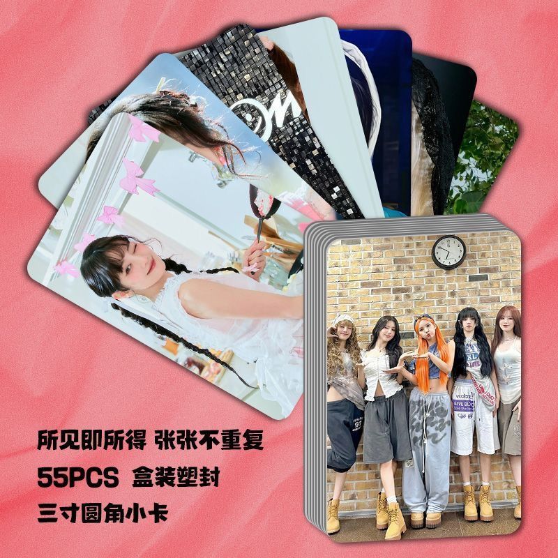GIDLE Girl Group Gaoyan Photocard 2025 Hình ảnh mới Laser Photocard Thẻ lưu trữ
