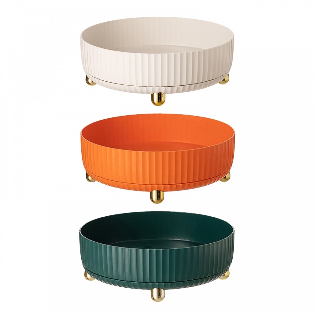 [DOLLDOLL-VN]1*Rotating Storage Rack Spice Rack Rotating Storage Suitable Kitchen Cabinet Hot