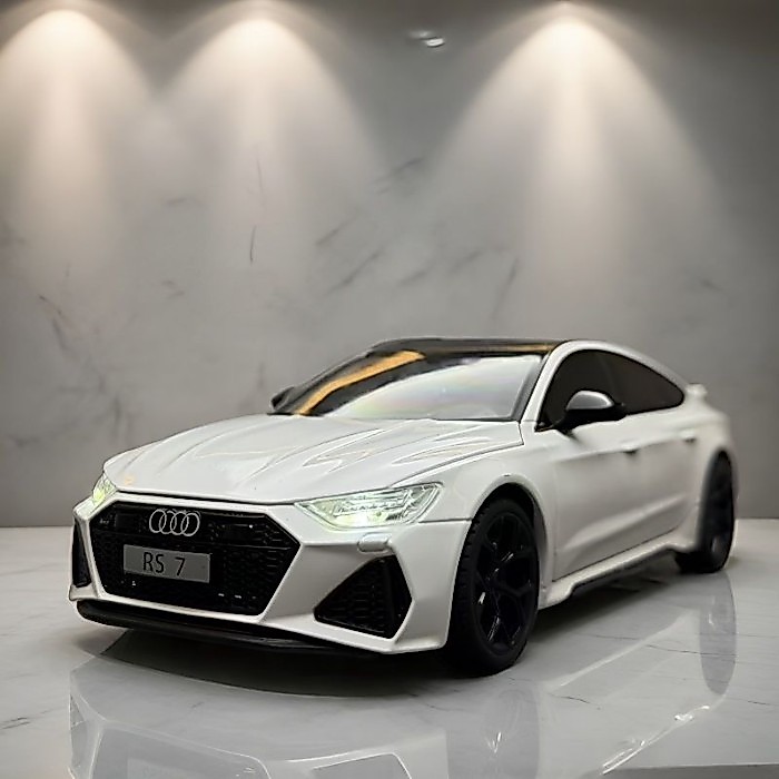 1:24 Audi RS7 xe thể thao cổ phiếu cuối cùng mô hình hợp kim siêu nhẹ