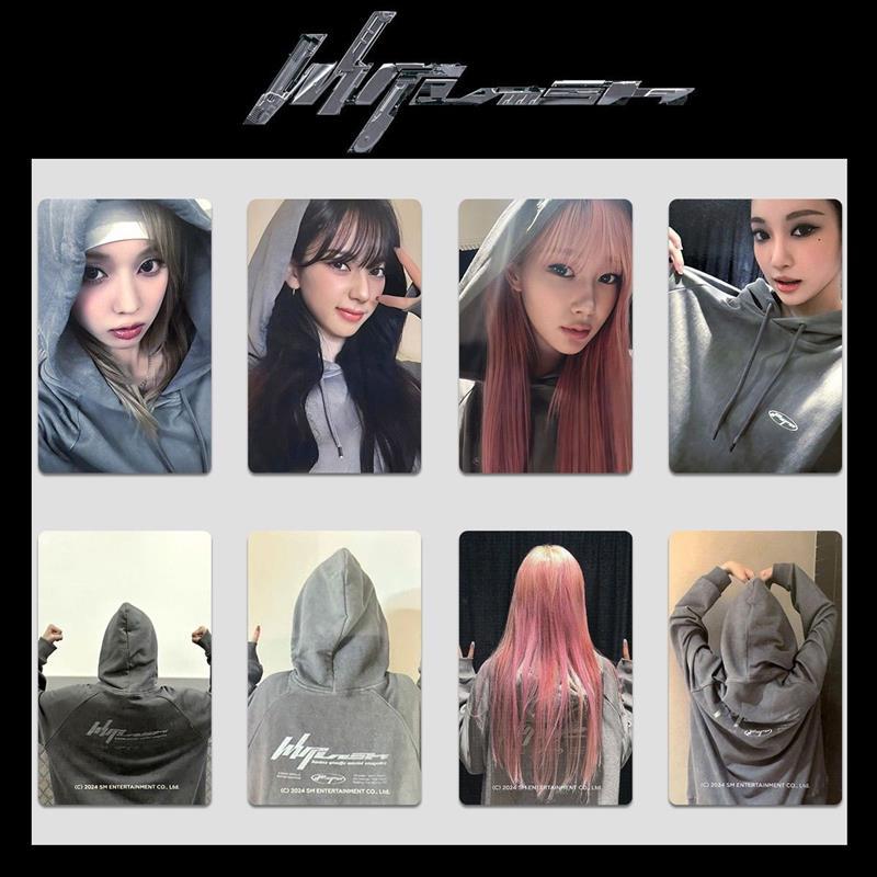 Aespa Zha Whiplash Album Photocard K4 Bonus Photocard Starlight Card Áo Photocard Mùa Đông Bưởi Aesp