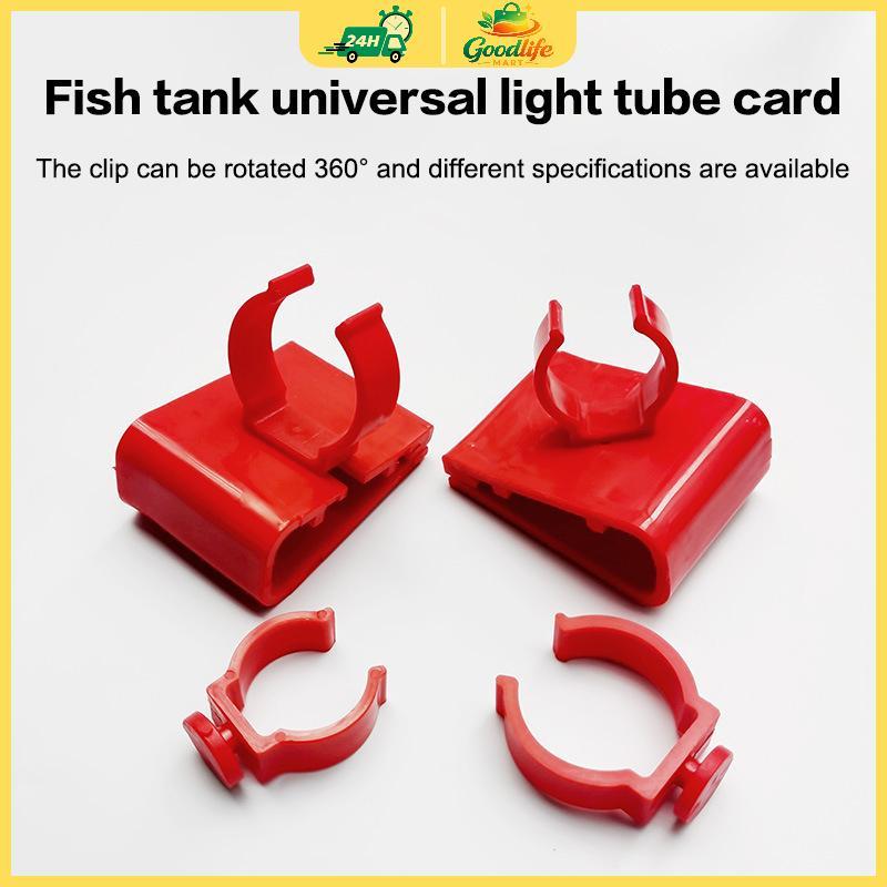 Aquarium LED ánh sáng chủ nước Hose núi Bracket cố định Clip Fish Tank Hose kẹp chìm Fish Tank phụ k