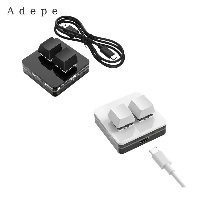 2 Phím Copy Paste Bàn Phím Loại C 2 Phím Bàn Phím Mini Cho Âm Thanh Chơi Game Macro