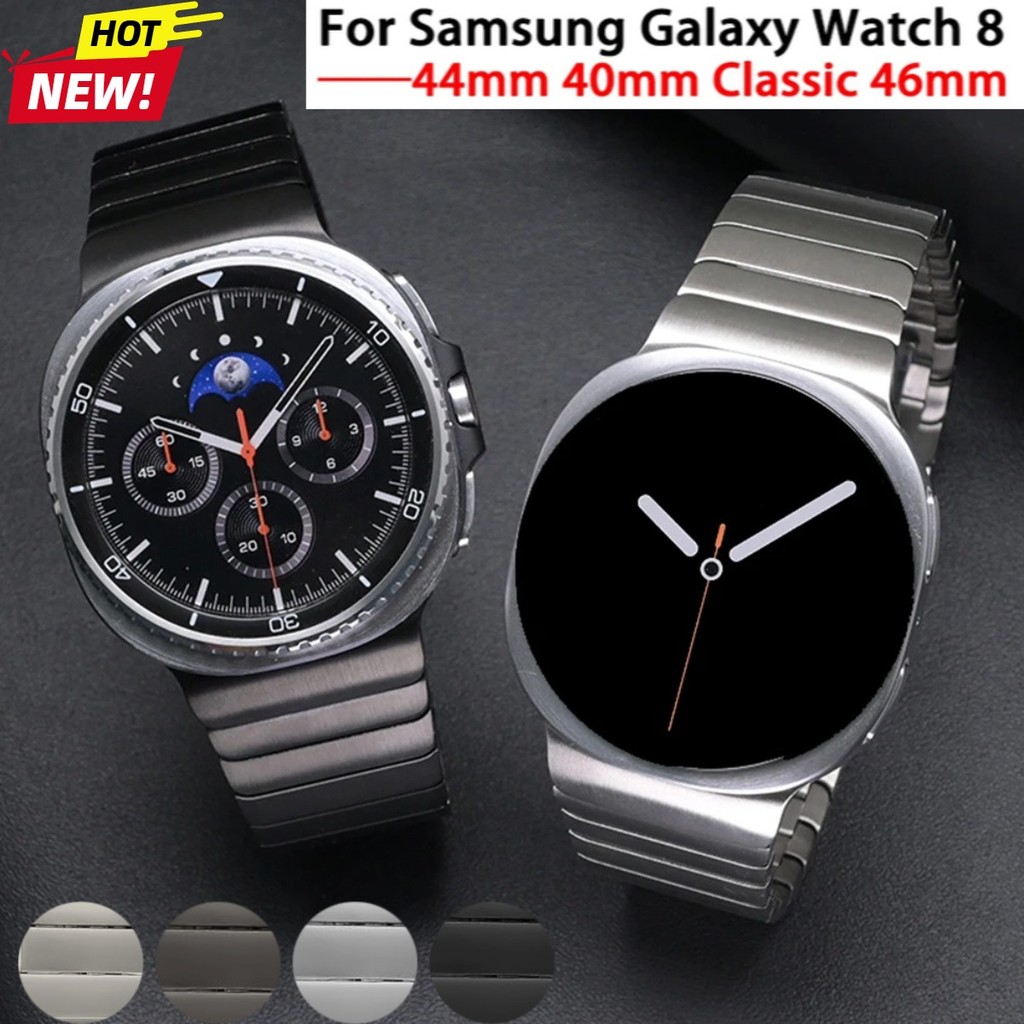Vòng tay sang trọng Titan cho Samsung Galaxy Ultra (2025) Đồng hồ 8 Classic 46mm Watch 8 40mm 44mm U