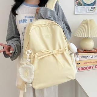  Balo Nơ Nữ Đi Học Hàn Quốc - Đựng Vừa Laptop 14 Inch & A4 Thiết Kế Cho Học Sinh Cấp 2 Cấp 3 Và Sinh Viên 