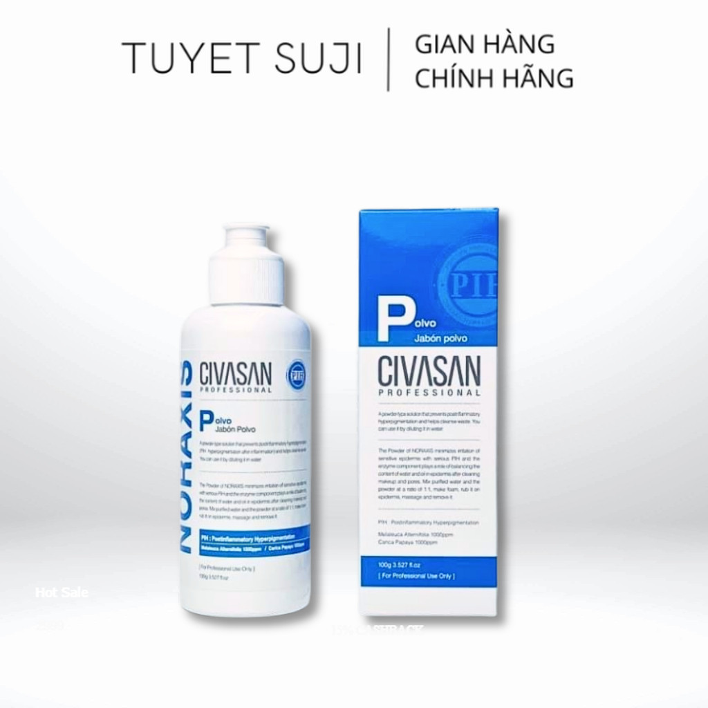 Tẩy Da Chết Civasan Enzyme Noraxis Polvo